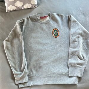Supreme Gray Men's Sweater